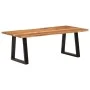 Mesa de centro madera maciza acacia 110x55x40 cm de , Mesas de centro - Ref: Foro24-374951, Precio: 130,24 €, Descuento: %