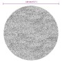Alfombra de pelo largo moderna PAMPLONA crema y negro Ø 120 cm de , Alfombras - Ref: Foro24-375377, Precio: 37,04 €, Descuent...