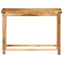 Mesa consola madera maciza de mango 100x30x75 cm de , Mesas consola - Ref: Foro24-372719, Precio: 107,69 €, Descuento: %