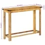 Mesa consola madera maciza de mango 100x30x75 cm de , Mesas consola - Ref: Foro24-372719, Precio: 105,95 €, Descuento: %