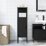 Armario de baño madera de ingeniería negro 33x33x120,5 cm de , Tocadores - Ref: Foro24-842466, Precio: 58,24 €, Descuento: %