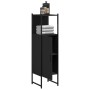 Armario de baño madera de ingeniería negro 33x33x120,5 cm de , Tocadores - Ref: Foro24-842466, Precio: 58,24 €, Descuento: %