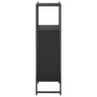 Armario de baño madera de ingeniería negro 33x33x120,5 cm de , Tocadores - Ref: Foro24-842466, Precio: 58,24 €, Descuento: %