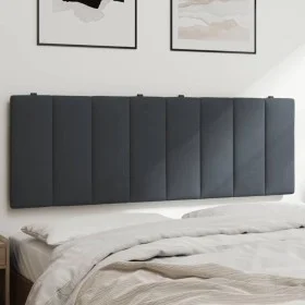Dark gray velvet padded bed headboard 120 cm by , Headboards and footboards - Ref: Foro24-374662, Price: 50,14 €, Discount: %