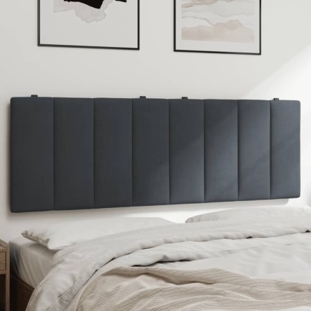 Cabecero de cama acolchado terciopelo gris oscuro 120 cm de , Cabeceros y pies de cama - Ref: Foro24-374662, Precio: 48,15 €,...