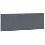 Cabecero de cama acolchado terciopelo gris oscuro 120 cm de , Cabeceros y pies de cama - Ref: Foro24-374662, Precio: 48,15 €,...