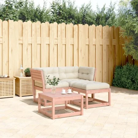 Set de sofás de jardín 3 pzas con cojines madera maciza Douglas de , Conjuntos de jardín - Ref: Foro24-3216993, Precio: 299,4...