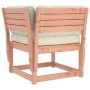 Set de sofás de jardín 3 pzas con cojines madera maciza Douglas de , Conjuntos de jardín - Ref: Foro24-3216993, Precio: 299,4...