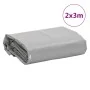 Lona gris 2x3 m 650 g/m² de , Lonas impermeables - Ref: Foro24-156107, Precio: 40,93 €, Descuento: %