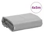 Lona gris 4x5 m 650 g/m² de , Lonas impermeables - Ref: Foro24-156113, Precio: 103,62 €, Descuento: %