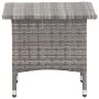 Mesita de centro de ratán sintético gris 50x50x47 cm de vidaXL, Mesas de jardín - Ref: Foro24-46252, Precio: 61,70 €, Descuen...