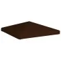 Toldo de cenador marrón 310 g/m² 3x3 m de vidaXL, Cubiertas para carpas y cenadores - Ref: Foro24-46621, Precio: 49,56 €, Des...