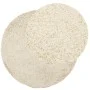 Alfombra de pelo largo moderna dorado Ø 100 cm de , Alfombras - Ref: Foro24-375354, Precio: 23,87 €, Descuento: %