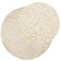 Alfombra peluda de pelo largo moderna PAMPLONA dorado Ø 100 cm de , Alfombras - Ref: Foro24-375354, Precio: 24,15 €, Descuent...