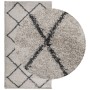 Alfombra pelo largo moderna PAMPLONA beige antracita 60x110 cm de , Alfombras - Ref: Foro24-375382, Precio: 22,99 €, Descuent...