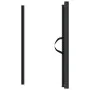 Puerta retráctil para mascotas negra 82,5x125 cm de , Puertas para niños y mascotas - Ref: Foro24-4004131, Precio: 45,53 €, D...