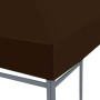 Toldo de cenador marrón 310 g/m² 3x4 m de vidaXL, Cubiertas para carpas y cenadores - Ref: Foro24-46625, Precio: 83,55 €, Des...