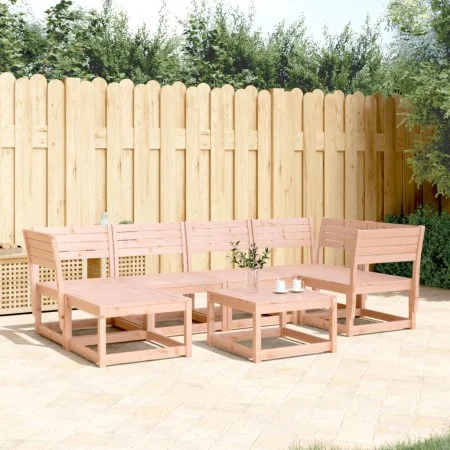 Juego de sofás de jardín 6 pzas madera maciza abeto Douglas de , Conjuntos de jardín - Ref: Foro24-3217033, Precio: 459,23 €,...