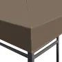 Toldo de cenador gris topo 310 g/m² 3x3 m de vidaXL, Cubiertas para carpas y cenadores - Ref: Foro24-46619, Precio: 86,13 €, ...