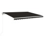 Toldo retráctil automático gris antracita 450x350 cm de , Toldos - Ref: Foro24-3069009, Precio: 594,87 €, Descuento: %