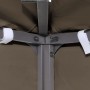 Toldo de cenador gris topo 310 g/m² 3x3 m de vidaXL, Cubiertas para carpas y cenadores - Ref: Foro24-46619, Precio: 89,83 €, ...