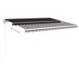 Toldo retráctil automático gris antracita 450x350 cm de , Toldos - Ref: Foro24-3069009, Precio: 594,87 €, Descuento: %