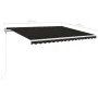 Toldo retráctil automático gris antracita 450x350 cm de , Toldos - Ref: Foro24-3069009, Precio: 566,16 €, Descuento: %