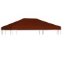 Toldo de cenador terracota 310 g/m² 3x4 m de vidaXL, Cubiertas para carpas y cenadores - Ref: Foro24-46626, Precio: 84,14 €, ...