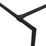 Mampara de ducha vidrio ESG transparente negro 90x195 cm de , Paredes y mamparas de ducha - Ref: Foro24-152146, Precio: 158,6...