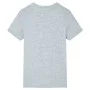 Gray children's short-sleeved T-shirt 116 by , Kids T-shirts - Ref: Foro24-12151, Price: 8,19 €, Discount: %