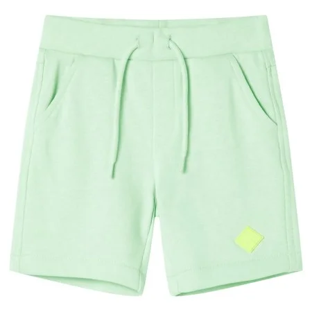Pantalones cortos infantiles con cordón verde chillón 104 de , Pantalones de niños - Ref: Foro24-11910, Precio: 9,04 €, Descu...