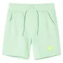 Pantalones cortos infantiles con cordón verde chillón 104 de , Pantalones de niños - Ref: Foro24-11910, Precio: 9,04 €, Descu...