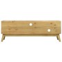 Mueble para TV madera tallada marrón 120x30x42 cm de vidaXL, Muebles TV - Ref: Foro24-285768, Precio: 156,37 €, Descuento: %