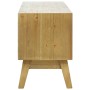 Mueble para TV madera tallada marrón 120x30x42 cm de vidaXL, Muebles TV - Ref: Foro24-285768, Precio: 156,37 €, Descuento: %