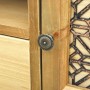 Mueble para TV madera tallada marrón 120x30x42 cm de vidaXL, Muebles TV - Ref: Foro24-285768, Precio: 156,37 €, Descuento: %