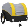 Remolque para bicicleta hierro negro y amarillo 45 kg de , Remolques para bicicletas - Ref: Foro24-94148, Precio: 86,84 €, De...