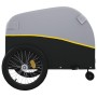 Remolque para bicicleta hierro negro y amarillo 45 kg de , Remolques para bicicletas - Ref: Foro24-94148, Precio: 86,84 €, De...