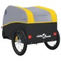 Remolque para bicicleta hierro negro y amarillo 45 kg de , Remolques para bicicletas - Ref: Foro24-94148, Precio: 86,84 €, De...