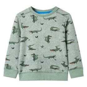 Sudadera infantil caqui claro mélange 116 de , Camisetas para niños - Ref: Foro24-12096, Precio: 15,14 €, Descuento: %