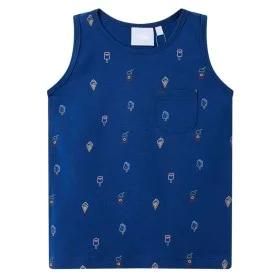 Camiseta sin mangas infantil azul oscuro 104 de , Camisetas para niños - Ref: Foro24-12350, Precio: 7,87 €, Descuento: %