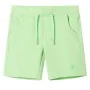Pantalón corto infantil verde flúor 128 de , Pantalones de niños - Ref: Foro24-12507, Precio: 9,64 €, Descuento: %