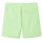 Pantalón corto infantil verde flúor 128 de , Pantalones de niños - Ref: Foro24-12507, Precio: 9,64 €, Descuento: %