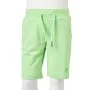 Pantalón corto infantil verde flúor 128 de , Pantalones de niños - Ref: Foro24-12507, Precio: 9,64 €, Descuento: %