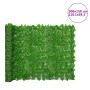 Valla de privacidad de balcón de hojas verde 300x150 cm de , Sombrillas - Ref: Foro24-3216425, Precio: 57,17 €, Descuento: %