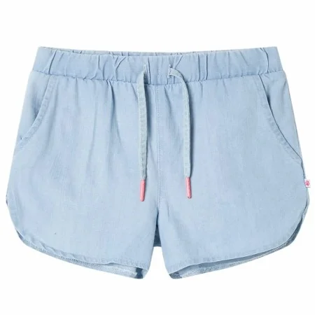 Pantalones cortos infantiles azul claro vaquero suave 128 de , Pantalones de niños - Ref: Foro24-10887, Precio: 10,32 €, Desc...