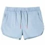 Pantalones cortos infantiles azul claro vaquero suave 128 de , Pantalones de niños - Ref: Foro24-10887, Precio: 10,32 €, Desc...