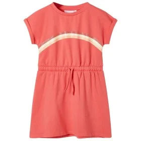Vestido infantil con cordón color coral 92 de , Vestidos de niños - Ref: Foro24-10619, Precio: 11,17 €, Descuento: %