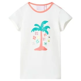 Camiseta infantil color crudo 116 de , Camisetas para niños - Ref: Foro24-11296, Precio: 8,12 €, Descuento: %