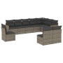 Set de sofás de jardín 10 pzas con cojines ratán sintético gris de , Conjuntos de jardín - Ref: Foro24-3258476, Precio: 582,1...