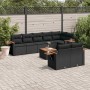 Set de sofás de jardín 8 piezas y cojines ratán sintético negro de , Conjuntos de jardín - Ref: Foro24-3259395, Precio: 684,7...